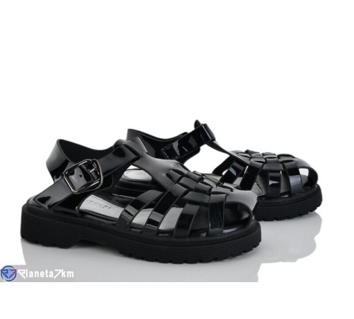 Дитячі босоніжки на літо (8 пар р.27-32) чорний  "Laifakids"