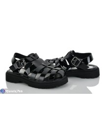 Дитячі босоніжки на літо (8 пар р.27-32) чорний  "Laifakids"