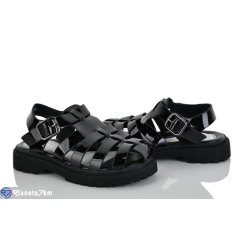 Дитячі босоніжки на літо (8 пар р.27-32) чорний  "Laifakids"