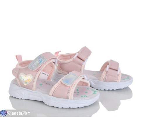 Дитячі босоніжки на літо (8 пар р.27-32) рожевий  "Laifakids"