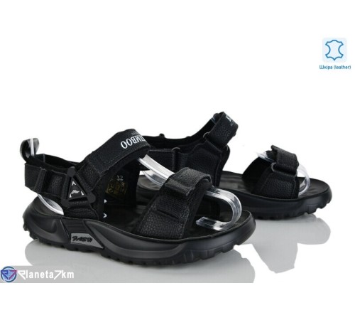 Сандалі дитячі на літо (8 пар р.31-36) чорний  "Laifakids"