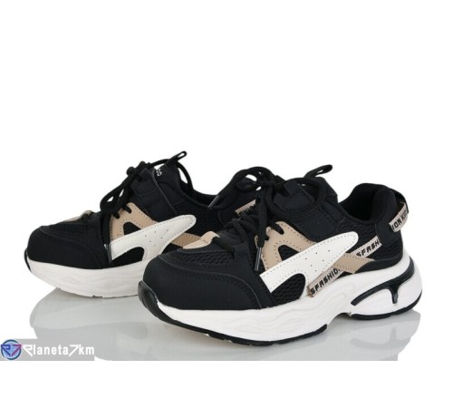 Дитячі кросівки на весну/осінь (8 пар р.32-37) чорний  "Laifakids"