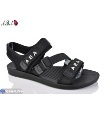 Босоніжки жіночі на літо (8 пар р.36-41) чорний  "Aba"