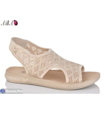 Босоніжки жіночі на літо (8 пар р.36-41) бежевий  "Aba"