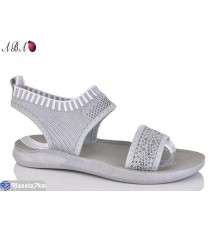 Босоніжки жіночі на літо (8 пар р.36-41) сірий  "Aba"