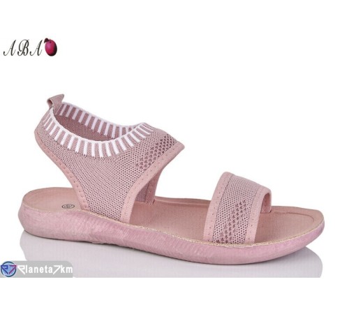 Босоніжки жіночі на літо (8 пар р.36-41) рожевий  "Aba"