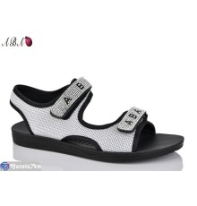 Босоніжки жіночі на літо (8 пар р.36-41) сірий  "Aba"