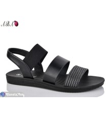 Босоніжки жіночі на літо (8 пар р.36-41) чорний  "Aba"