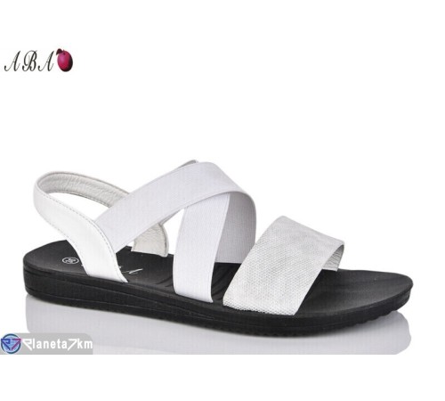 Босоніжки жіночі на літо (8 пар р.36-41) білий  "Aba"