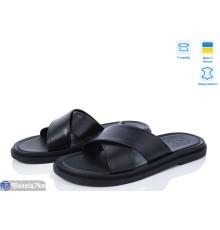 Шлепки жіночі на літо (6 пар р.36-40) чорний  "Linda"