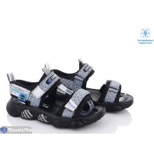 Сандалі дитячі на літо (6 пар р.32-37) сірий  "Normashoes"