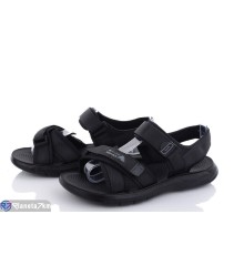 Сандалі чоловічі на літо (8 пар р.40-45) чорний  "Normashoes"