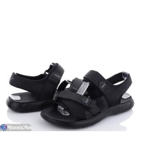 Сандалі чоловічі на літо (8 пар р.40-45) чорний  "Normashoes"