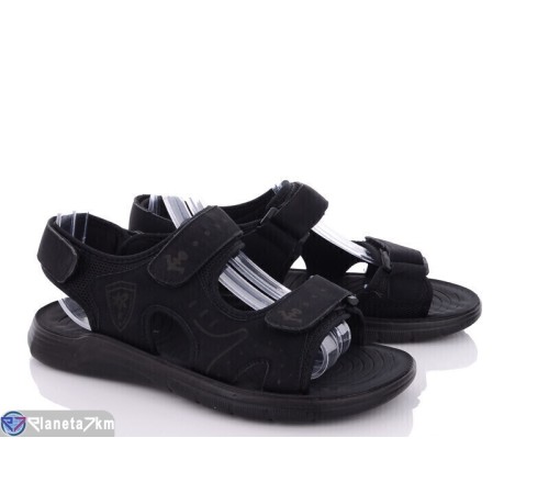Сандалі чоловічі на літо (8 пар р.40-45) чорний  "Normashoes"