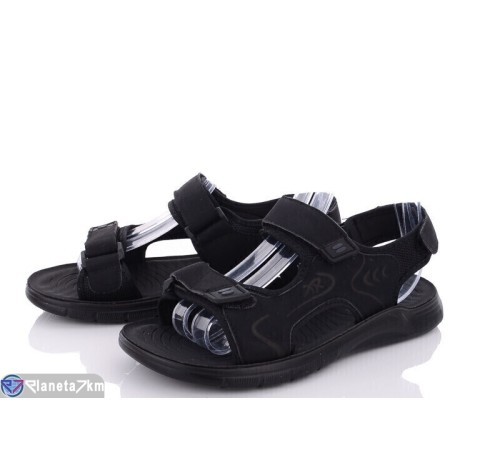 Сандалі чоловічі на літо (8 пар р.40-45) чорний  "Normashoes"