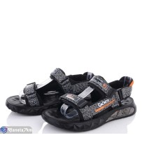 Сандалі дитячі на літо (6 пар р.37-42) сірий  "Normashoes"