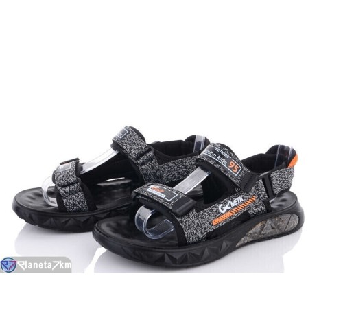 Сандалі дитячі на літо (6 пар р.37-42) сірий  "Normashoes"