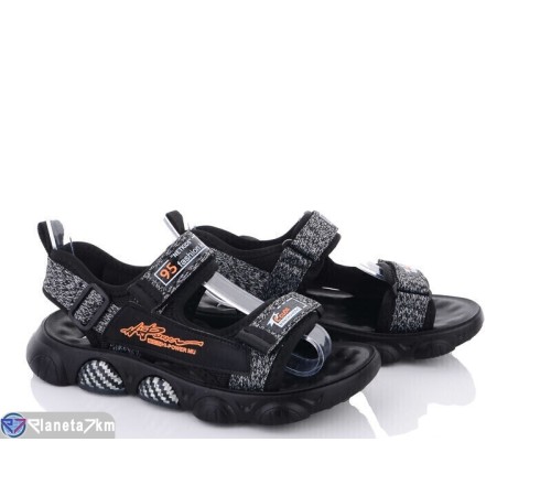 Сандалі дитячі на літо (6 пар р.37-42) сірий  "Normashoes"