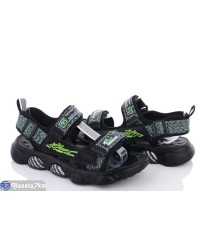 Сандалі дитячі на літо (6 пар р.37-42) зелений  "Normashoes"