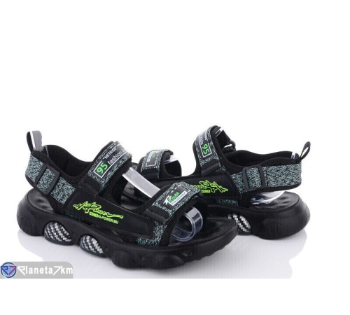 Сандалі дитячі на літо (6 пар р.37-42) зелений  "Normashoes"