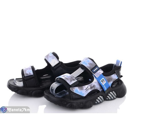 Сандалі дитячі на літо (6 пар р.32-37) синій  "Normashoes"