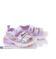 Дитячі босоніжки на літо (8 пар р.26-31) фіолетовий  "Normashoes"