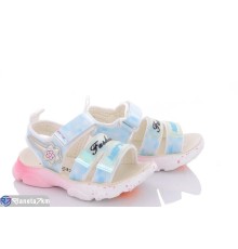 Дитячі босоніжки на літо (8 пар р.26-31) блакитний  "Normashoes"