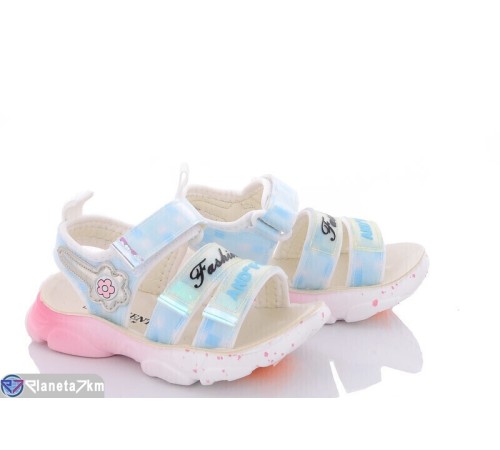 Дитячі босоніжки на літо (8 пар р.26-31) блакитний  "Normashoes"