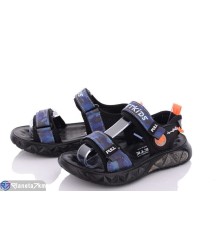 Сандалі дитячі на літо (6 пар р.32-37) синій  "Normashoes"