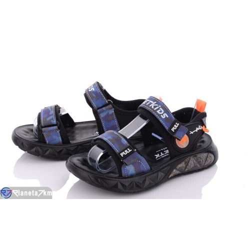 Сандалі дитячі на літо (6 пар р.32-37) синій  "Normashoes"