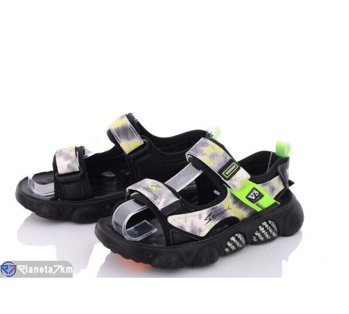 Сандалі дитячі на літо (6 пар р.32-37) чорний  "Normashoes"