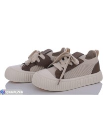 Дитячі кросівки на весну/осінь (8 пар р.32-37) коричневий  "Normashoes"