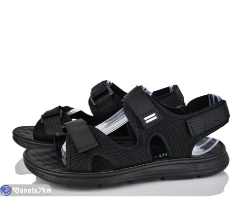 Сандалі чоловічі на літо (8 пар р.40-45) чорний  "Normashoes"