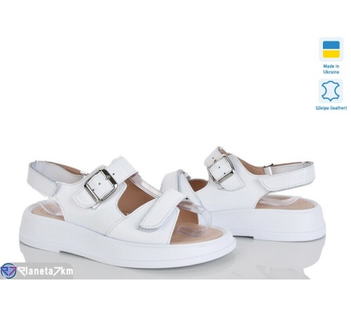 Босоніжки жіночі на літо (6 пар р.36-40) білий  "Linda"