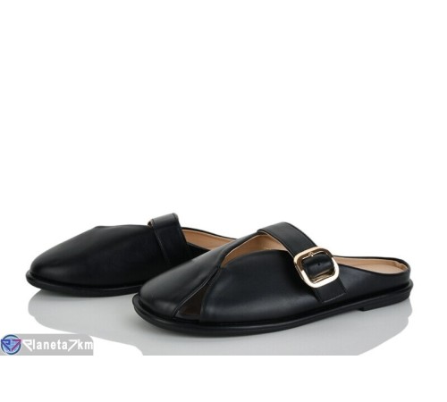 Шлепки жіночі на літо (8 пар р.36-41) чорний  "LOREDANA"