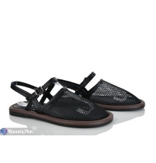 Босоніжки жіночі на літо (8 пар р.36-41) чорний  "LOREDANA"