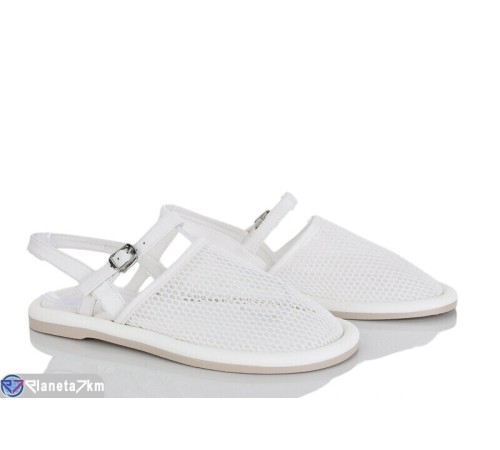 Босоніжки жіночі на літо (8 пар р.36-41) білий  "LOREDANA"