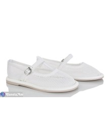 Балетки жіночі на літо (8 пар р.36-41) білий  "LOREDANA"