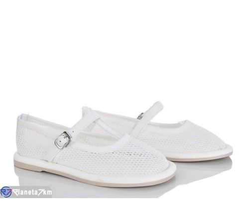 Балетки жіночі на літо (8 пар р.36-41) білий  "LOREDANA"