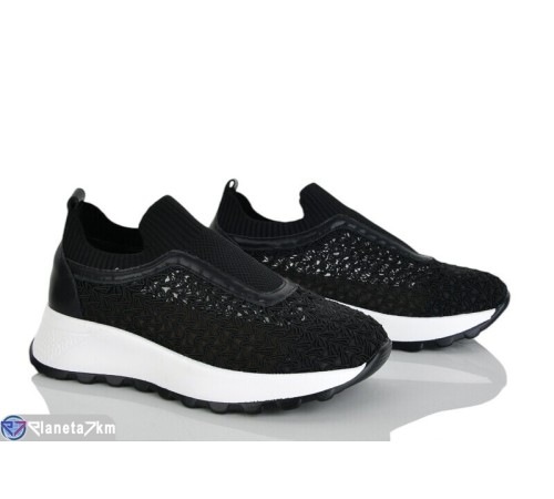 Кросівки жіночі на літо (8 пар р.36-40) чорний  "LOREDANA"