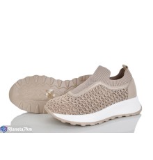 Кросівки жіночі на літо (8 пар р.36-40) бежевий  "LOREDANA"