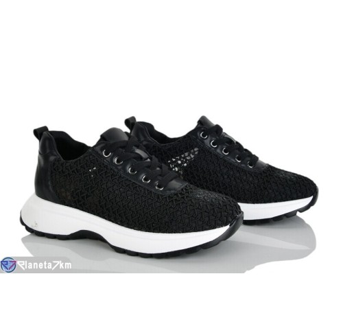 Кросівки жіночі на літо (8 пар р.36-40) чорний  "LOREDANA"