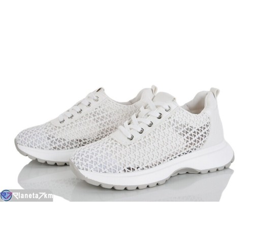 Кросівки жіночі на літо (8 пар р.36-40) білий  "LOREDANA"