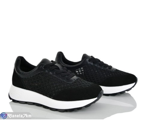 Кросівки жіночі на літо (8 пар р.36-40) чорний  "LOREDANA"