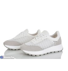 Кросівки жіночі на літо (8 пар р.36-40) білий  "LOREDANA"