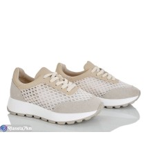 Кросівки жіночі на літо (8 пар р.36-40) бежевий  "LOREDANA"