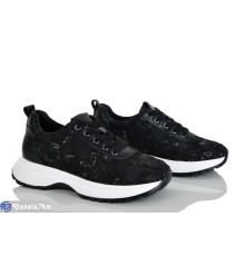 Кросівки жіночі на літо (8 пар р.36-40) чорний  "LOREDANA"