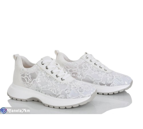 Кросівки жіночі на літо (8 пар р.36-40) білий  "LOREDANA"