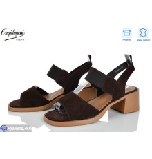 Босоніжки жіночі на літо (8 пар р.36-41) коричневий  "Dageni"