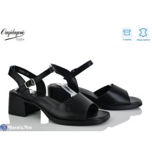 Босоніжки жіночі на літо (8 пар р.36-41) чорний  "Dageni"